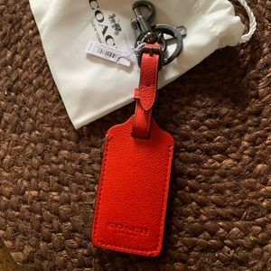 NWT Coach purse hang tag/charm